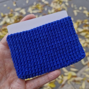 Horgolt kártyatartó - Meska.hu