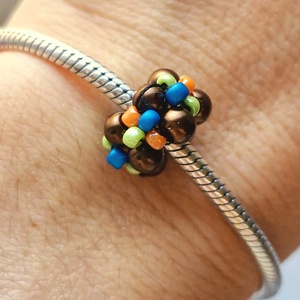 Gyöngy charm Pandora karkötőhöz - Meska.hu