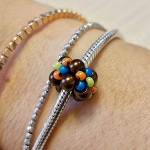 Gyöngy charm Pandora karkötőhöz - ékszer - karkötő - gyöngyös karkötő - Meska.hu