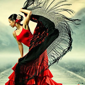 Flamenco - ónix, jáspis karkötő - ékszer - karkötő - ásványkarkötő - Meska.hu