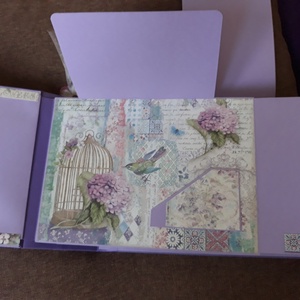 Hortenzia - scrapbook album  - otthon & életmód - papír, írószer - album & fotóalbum - Meska.hu