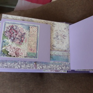 Hortenzia - scrapbook album  - otthon & életmód - papír, írószer - album & fotóalbum - Meska.hu