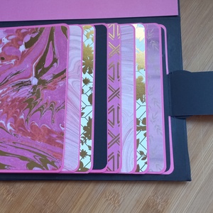 Elegáns mini fotó album - scrapbook album  - otthon & életmód - papír, írószer - album & fotóalbum - Meska.hu