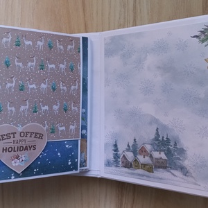 Tél - scrapbook album - művészet - más művészeti ág - Meska.hu