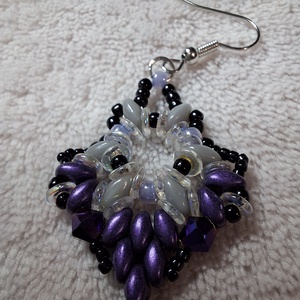 Gyöngy fülbevaló - Meska.hu