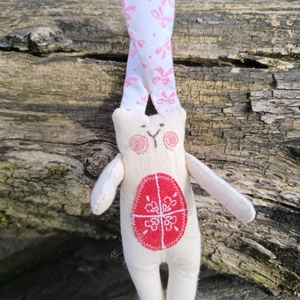 Csúnya nyuszi - ünnepi díszek, dekorációk - húsvéti díszek és dekorációk - húsvéti tojás, hímestojás - Meska.hu