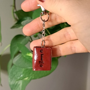 Könyves charm - crime - Meska.hu