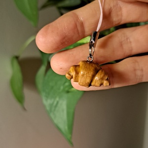 Croissant charm - táska & tok - kulcstartó & táskadísz - táskadísz - Meska.hu