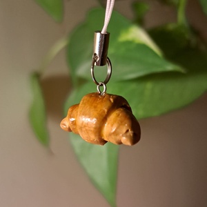 Croissant charm, Táska & Tok, Kulcstartó & Táskadísz, Táskadísz, Gyurma, MESKA