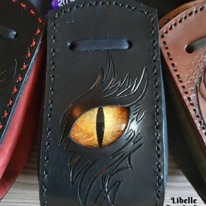 Sárkányszemes kockatartó szütyő - ARANY szemmel, Játék & Sport, Szerepjáték, , MESKA