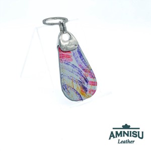 Színes mintás csepp alakú swarovski köves kulcstartó H4017 - táska & tok - kulcstartó & táskadísz - kulcstartó - Meska.hu