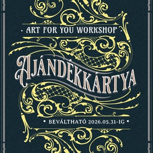 AJÁNDÉKKÁRTYA SZEMÉLYES WORKSHOPra KARÁCSONYRA - Budapesten az Art for You-ban, DIY (Csináld magad), Workshop & Tanfolyam, Festett tárgyak, MESKA