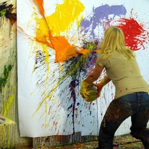 PÁROS SZABADFESTÉS WORKSHOP Valentin napra - gyere és alkoss valami extrát, iparművész műtermében - diy (csináld magad) - workshop & tanfolyam - Meska.hu