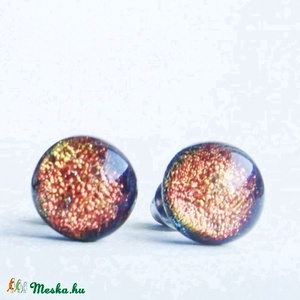BloodOrange - üvegfülbevaló - Meska.hu