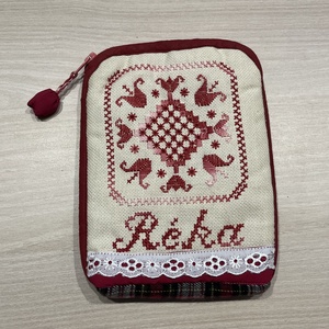 Kézzel hímzett szütyő - Réka - Meska.hu
