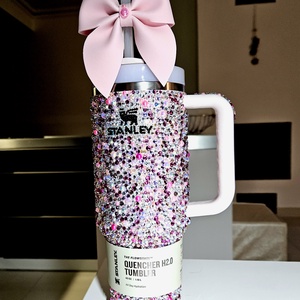 Termosz Stanley üvegkővel díszítve, Otthon & Életmód, Konyhafelszerelés, tálalás, Italos kellékek, Kulacsok, Mindenmás, MESKA