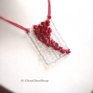 Gyöngyhalász - Paprika nyaklánc -  - Meska.hu