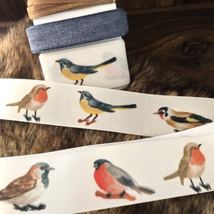 Madárkás szalag csomag - kellékek & szerszámok - méteráru - dekorációs alapanyag - Meska.hu