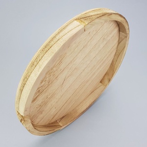 Fa tálca natúr-barna - 26 cm (1 db) - kellékek & szerszámok - fa - egyéb fatermék - Meska.hu