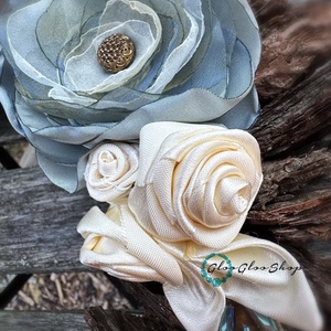 A grófné hagyatékából I. ... egyedi vintage menyasszonyi öv - esküvő - ruha - menyasszonyi ruha - Meska.hu