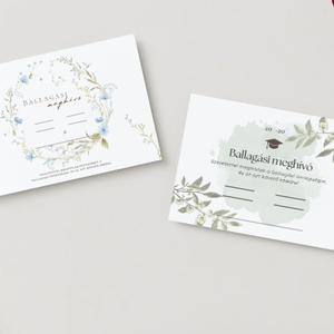 Ballagási meghívó #levelek - otthon & életmód - papír, írószer - ajándékozás kellékei - meghívó - Meska.hu