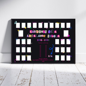 Ballagási tabló #yearbook - Meska.hu