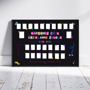 Ballagási tabló #yearbook - művészet - grafika & illusztráció - digitális - Meska.hu