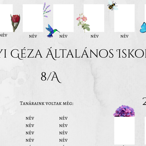 Ballagási tabló #spring - művészet - grafika & illusztráció - digitális - Meska.hu