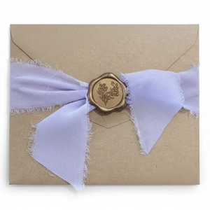 Viaszpecsét levél mintával - otthon & életmód - papír, írószer - pecsétek - viaszpecsét - Meska.hu