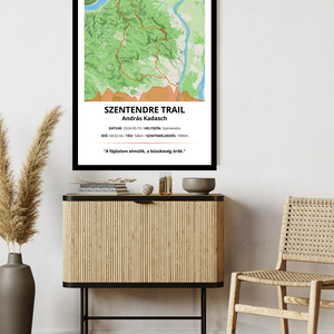 Ajándék futóknak (plakát kerettel), Otthon & Életmód, Dekoráció, Kép & Falikép, Plakát, Fotó, grafika, rajz, illusztráció, MESKA