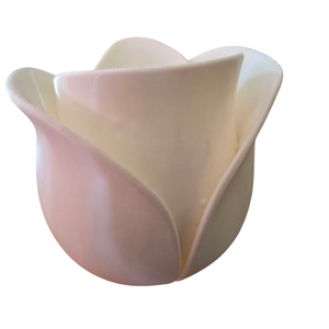 Tulipán formájú 3D nyomtatott váza  elegáns és modern dekoráció - otthon & életmód - dekoráció - virágdísz és tartó - cserép & kaspó - Meska.hu