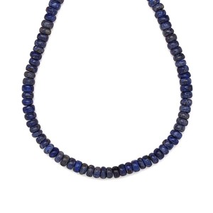 Dumortierit korong 4x2,5mm  ékszerkészítő alapanyag (füzér), Kellékek & szerszámok, Ásvány alapanyag, Ásványfüzér, , MESKA