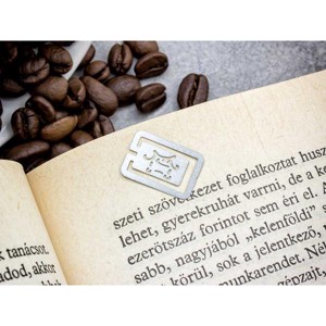 Pagoda oldaljelölő acél könyvjelző, Könyv & Zene, Könyvjelző, , MESKA