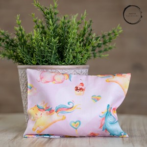 Pink unikornis prémium meggymagpárna kicsi , Szépségápolás, Egészségmegőrzési kellékek, , MESKA
