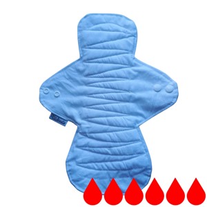 32cm Niagara super size mosható betét fehér - szépségápolás - intim higiénia - intimbetét - Meska.hu