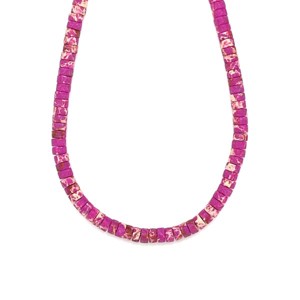 Regalit lila fehér korong 4-5x2-3mm, Kellékek & szerszámok, Ásvány alapanyag, Ásványfüzér, , MESKA