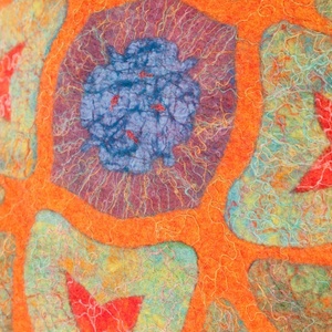 Párnakert, Nemez 63 x 63 cm -  - Meska.hu