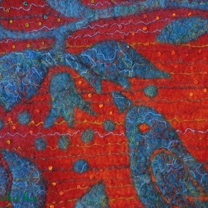Madaras nemezkép, 47 x 44 cm LEFOGLALVA! A vásárló szíves kérésére dec. 5-ig -  - Meska.hu