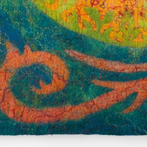 Rendelhető, Életfa Nappal- Holddal nemezkép 87 x 84 cm. - művészet - textilkép - nemezelt - Meska.hu