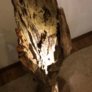 Egyedi rusztikus állólámpa - otthon & életmód - lámpa - hangulatlámpa - Meska.hu