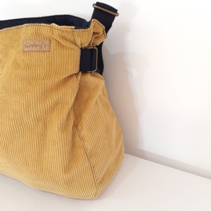 Mustársárga női táska -  - Meska.hu