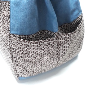 Egyedi extra nagy sokzsebes táska -  - Meska.hu