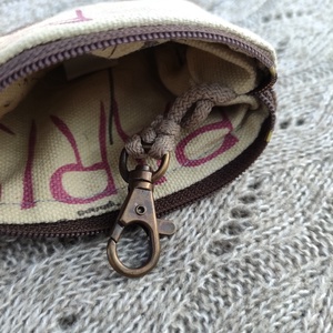 Textil kulcstartó - táska & tok - kulcstartó & táskadísz - kulcstartó - Meska.hu