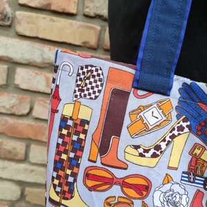 Csajos vászon bevásárló szatyor - táska & tok - bevásárlás & shopper táska - shopper, textiltáska, szatyor - Meska.hu