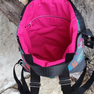 Vízlepergető mintás hátizsák - táska & tok - hátizsák - hátizsák - Meska.hu