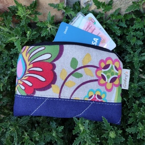 Textil bankkártya tartó  - táska & tok - kulcstartó & táskadísz - kulcstartó - Meska.hu