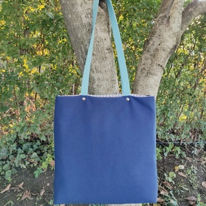 Bélelt vászon szatyor - táska & tok - kézitáska & válltáska - válltáska - Meska.hu