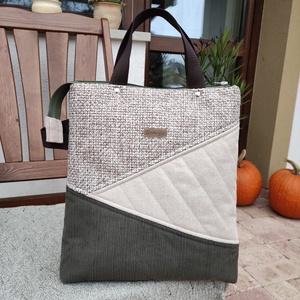 Női bútorszövet hátizsák  - Meska.hu