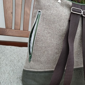 Női bútorszövet hátizsák  - táska & tok - hátizsák - hátizsák - Meska.hu