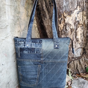 Farmer válltáska újrahasznosított alapanyagból  - táska & tok - kézitáska & válltáska - válltáska - Meska.hu